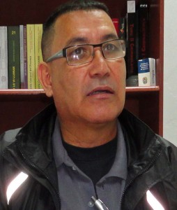 Oswaldo Villegas: "La presencia de Polimiranda en las calles da resultados positivos".Foto: Alí Guillén