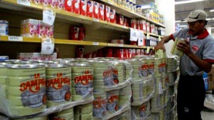 Nuevo precio de la leche en polvo completa circuló a partir de este lunes en gaceta número número Nº 40.174