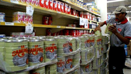 Nuevo precio de la leche en polvo completa circuló a partir de este lunes en gaceta número número Nº 40.174
