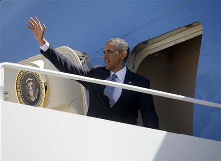 Obama partió de Washington para un vuelo de tres horas hasta el estado devastado por el tornado