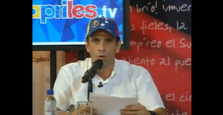 Capriles en vivo