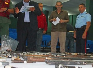 armas inutilziadas
