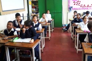escuela niños