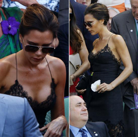Victoria Beckham, dejó ver su lado más sensual y provocativo