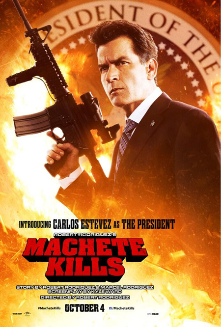 El actor interpreta al Presidente de Estados Unidos