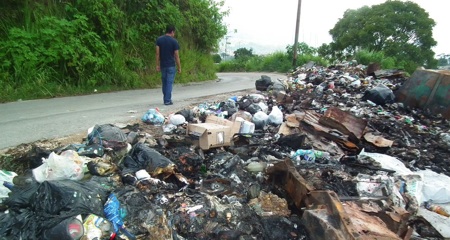 Basura quemada