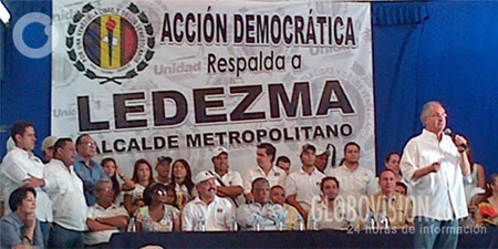 Antonio Ledezma inscribirá su candidatura el 8 de agosto