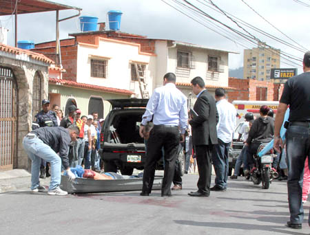 La víctima no residía en la zona / Foto: Alí Guillén