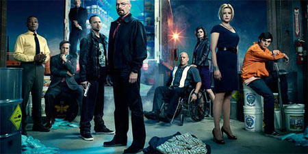 Los guionistas de la serie de televisión "Breaking Bad" pusieron el domingo punto final a las aventuras de Walter White