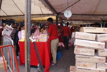 Diversos productos se expendieron durante esta jornada / Foto Deisy Peña