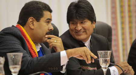 Venezuela y Bolivia buscan incrementar el intercambio comercial entre Bolivia y Venezuela
