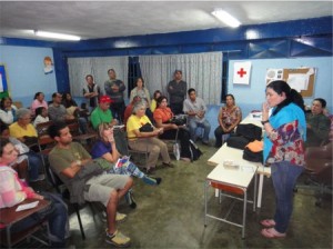 Asamblea de seguridad en El Amarillo