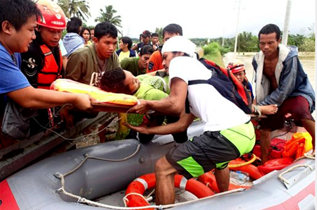 La inundación, generada por las lluvias que trajo un sistema de baja presión, ha afectado a 132.000 personas en 10 provincias