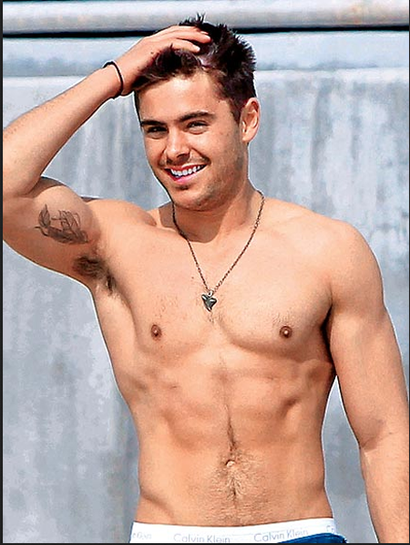 El actor Zac Efron espera con los brazos abiertos a aquella persona que le haga feliz
