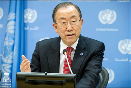 Ban Ki-moon, lamentó este miércoles "las pérdidas humanas y los incidentes de violencia" sucedidos en Venezuel