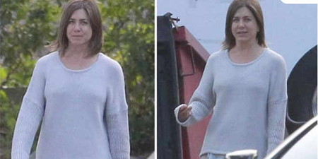 Aniston pasa unos días de soltería en Los Angeles porque su pareja, el actor Justin Theroux, está grabando los episodios de la serie The Leftlovers