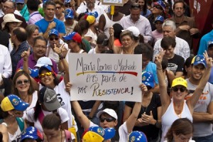 Concentración María Corina