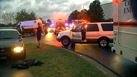 El hombre que entro disparando a la oficina de Fedex en Atlanta logró herir a al menos unas seis personas