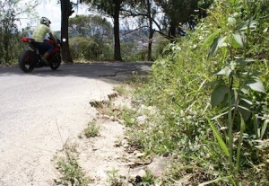 Los huecos también representa un problema para los conductores