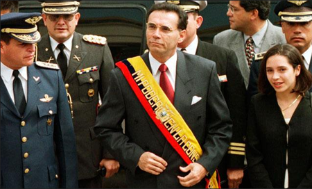 Mahuad, que gobernó Ecuador de 1997 a 2000, fue acusado de malversar fondos públicos