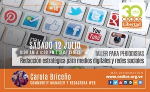 FlyerTaller para periodistas