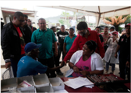 Representantes del Gobierno Nacional y estadal estuvieron presentes en varios estados del país ***FOTO AVN