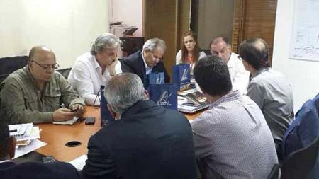 Reunión de representantes de empresas Polar y el Gobierno nacional CORT. @HGarciaPlaza