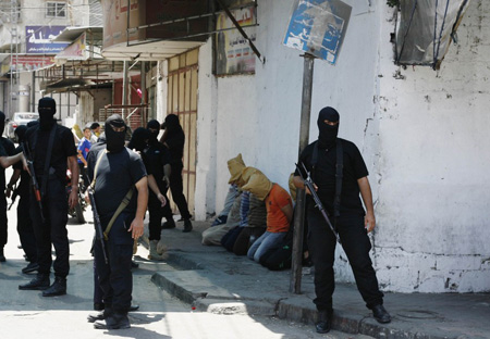 Hamas llevó a cabo el viernes una serie de ejecuciones de palestinos acusados de ser “colaboracionistas” Reuters