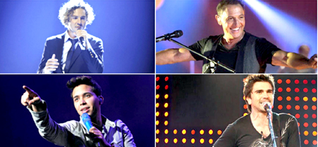 Juanes, el venezolano Franco de Vita, el español David Bisbal y Prince Royce actuarán en concierto en los Latin Grammy Acoustic Sessions 2014