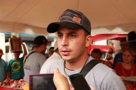 “Esperamos la semana que viene 1000 kilos de carne, ayer se vendieron 700kilos. Los vecinos han comprado y disfrutando los precios solidarios”