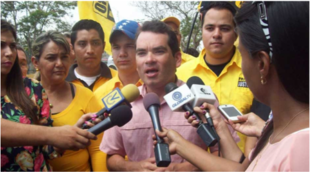 El diputado y secretario nacional de Primero Justicia, Tomás Guanipa