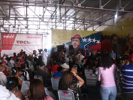 Este viernes se realizó en el Núcleo Endógeno Francisco de Miranda, ubicado en Caracas, una reunión en apoyo a los candidatos y candidatas del Municipio Sucre