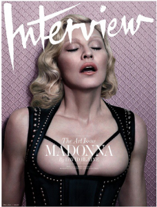 Madonna, quien no es la primera vez que se quita la ropa y muestra su cuerpo desnudo, promete ser sensación con esta nueva portada