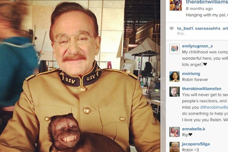 Williams, quien inspiró y apoyó a tantos comediantes con un legado que incluyó "Mork y Mindy" en la TV y "Papá por siempre" y "La sociedad de los poetas muertos" en el cine, se suicidó en agosto