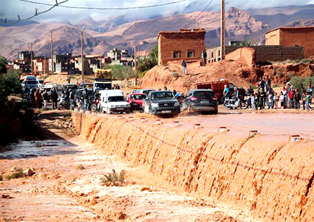 Cuarenta y siete personas han muerto y dos permanecen desaparecidas tras diez días de intensas lluvias e inundaciones en Marruecos
