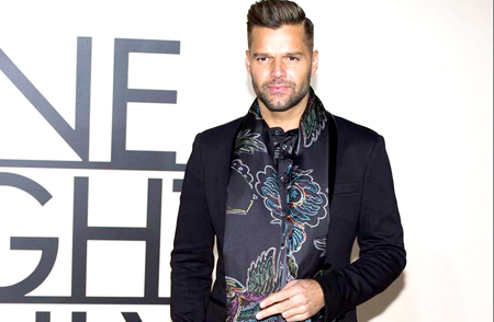 Ricky Martin envió un mensaje para desear felices fiestas a sus millones de seguidores en las redes sociales