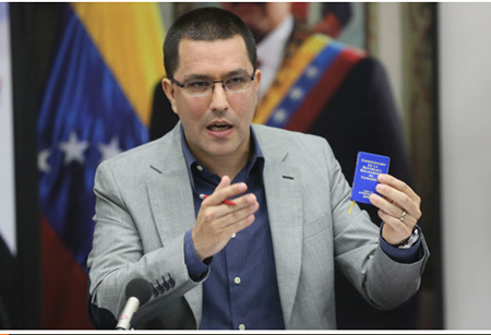 Paciencia y prudencia no caer en provocaciones pero movilizados, el pueblo movilizado”, convocó El vicepresidente de la República, Jorge Arreaza