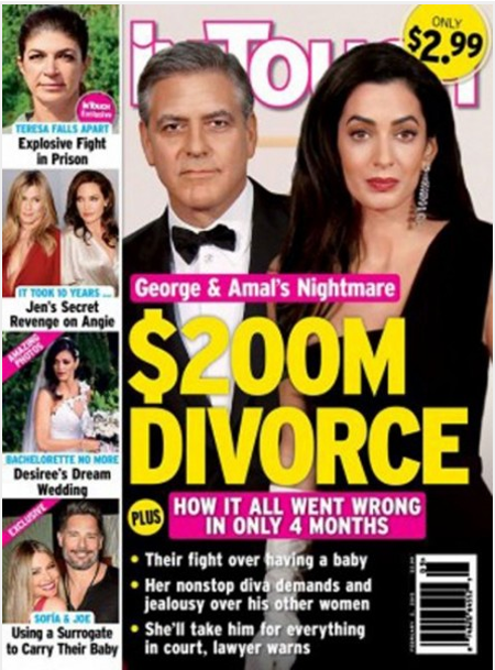 Pese a que la pareja se muestra inseparable y muy feliz en público, la revista In Touch insiste en una ruptura inminente