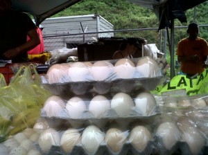 Una sola postura de gallina está en Bs.10