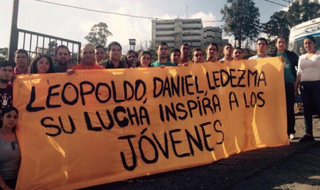 Protesta ramo verde