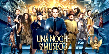 Una noche en el museo 3: El secreto de la tumba” cuenta con sorprendentes apariciones como la de Hugh Jackman, interpretándose a sí mismo