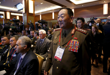 El ministro de Defensa de Corea del Norte, Hyon Yong-Chol, fue ejecutado por insubordinación y por haberse dormido en un desfile frente al líder Kim Jong-Un ARCHIVO