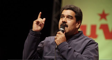 El presidente del Partido Socialista Unido de Venezuela (Psuv), Nicolás Maduro, hizo un llamado este jueves al pueblo revolucionario a fortalecer la unión nacional ARCHIVO