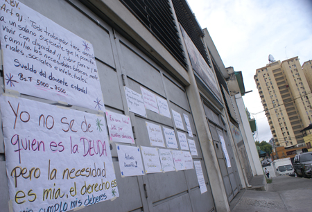 Los docentes piden honrar la deuda de 2013, 2014 y 2015
