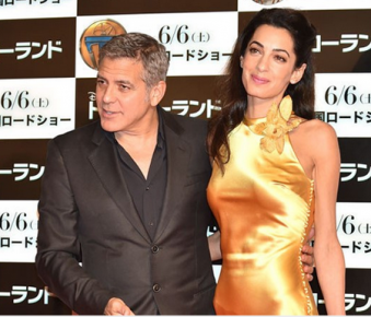  Amal Clooney actuará en una película de su esposo 
