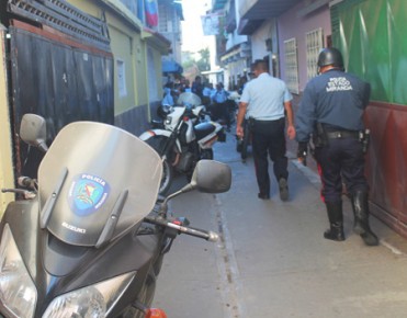 Cuerpos policiales se desplegaron en El Vigía