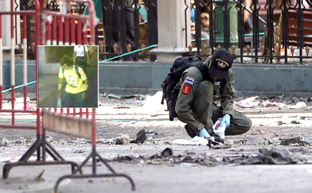 La Policía no había descartado a ningún grupo, incluidos elementos contrarios al Gobierno militar, por la autoría de la explosión en el templo Erawan, aunque funcionarios dijeron queel ataque no coincide con las tácticas de los insurgentes musulmanes del sur