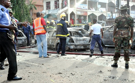 La explosión tuvo lugar en un mercado de la localidad de Sabon Gari, ubicada a unos 135 kilómetros al sur de la capital del estado de Borno
