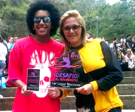 Alejandro Vargas y Cateryn Belisario son los encargados de la Academia Adrenalina Dance Crew