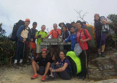 montañistas